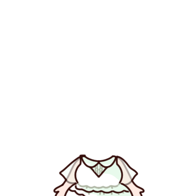 白ワンピース